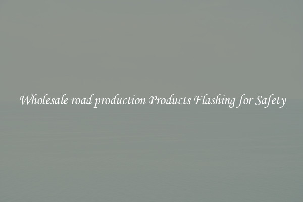 Wholesale road production Products Flashing for Safety